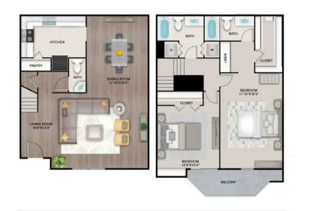 Latitude 2976 Apartments Floor Plan 7
