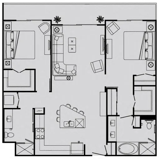 Le Palais Apartment Floor Plan 10