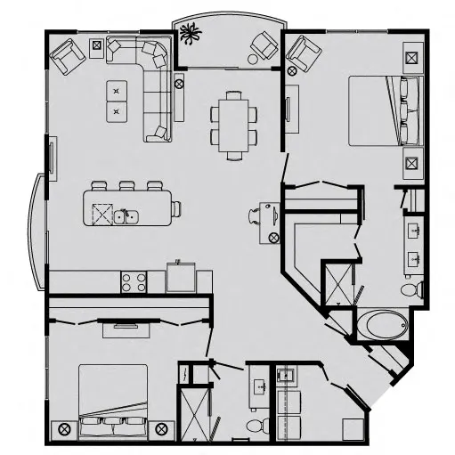 Le Palais Apartment Floor Plan 11