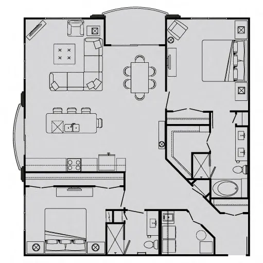 Le Palais Apartment Floor Plan 12