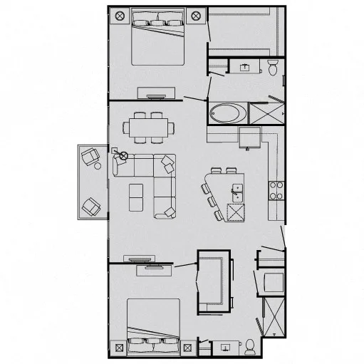 Le Palais Apartment Floor Plan 14