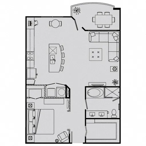 Le Palais Apartment Floor Plan 3