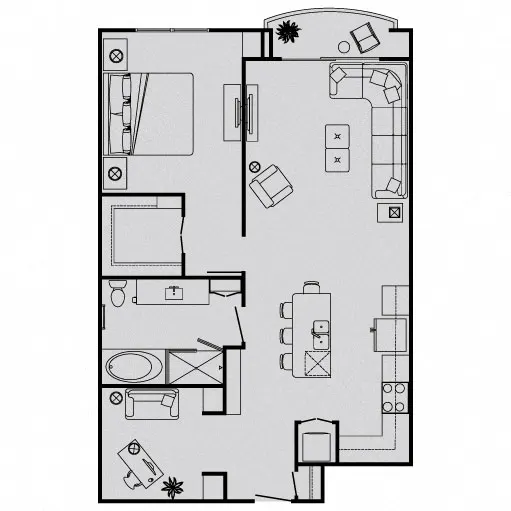 Le Palais Apartment Floor Plan 6