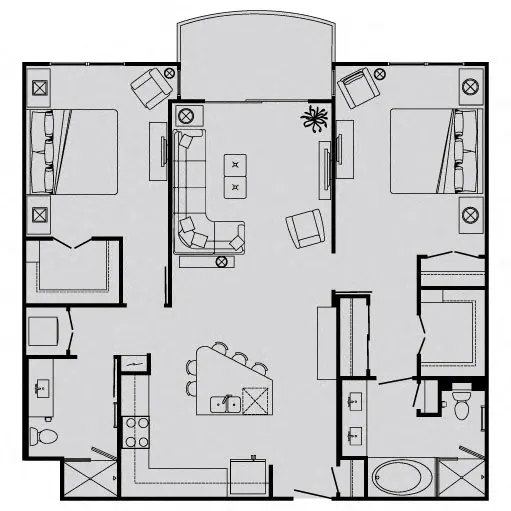 Le Palais Apartment Floor Plan 9