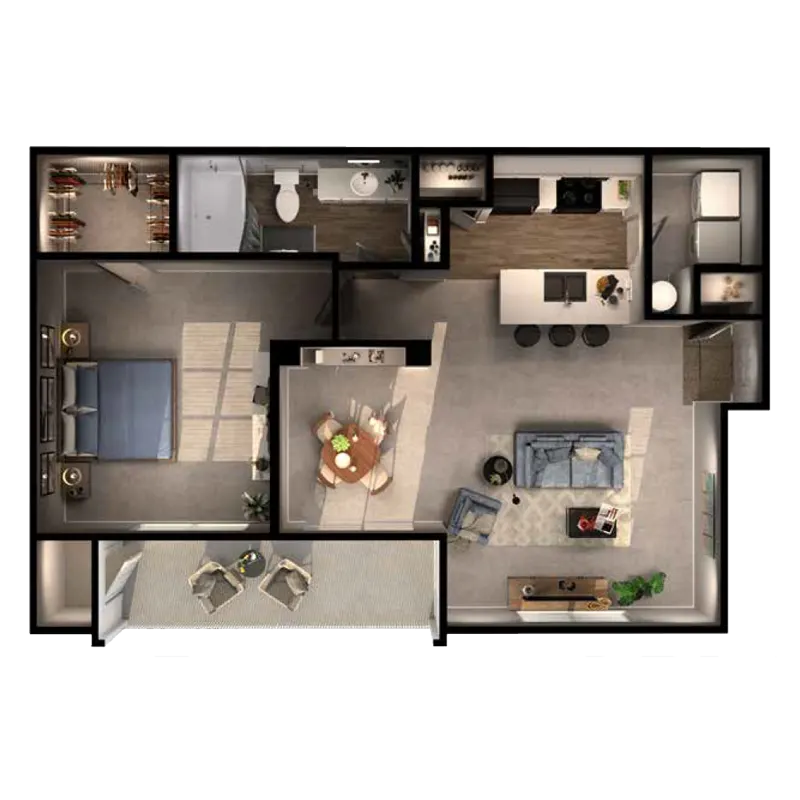 Legacy at Cypress Apartments FloorPlan 2