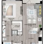 Lenox Reserve Houston Apartments FloorPlan 2