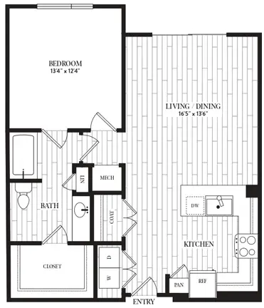 Lincoln Heights Apartments Houston FloorPlan 11