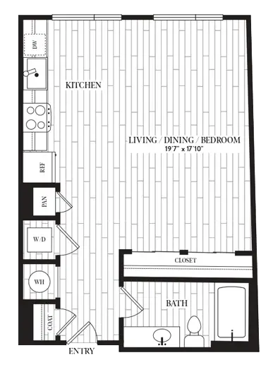 Lincoln Heights Apartments Houston FloorPlan 2