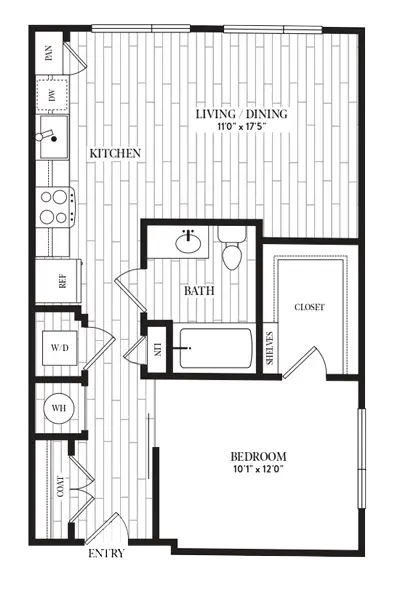 Lincoln Heights Apartments Houston FloorPlan 5