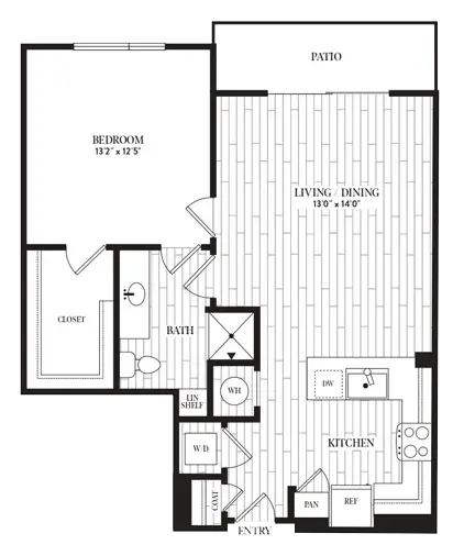 Lincoln Heights Apartments Houston FloorPlan 7