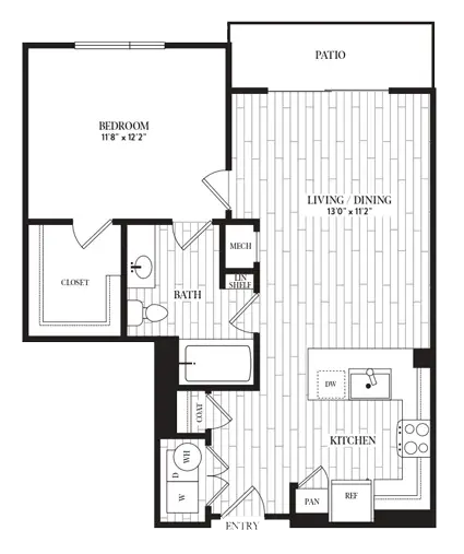 Lincoln Heights Apartments Houston FloorPlan 8