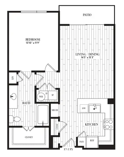 Lincoln Heights Apartments Houston FloorPlan 9