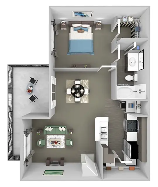 Lodge at Cypresswood floor plan 1