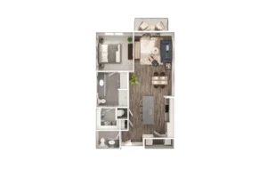 Lumen Apartments Houston FloorPlan 11