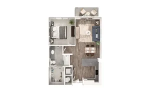 Lumen Apartments Houston FloorPlan 3