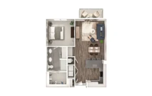 Lumen Apartments Houston FloorPlan 9