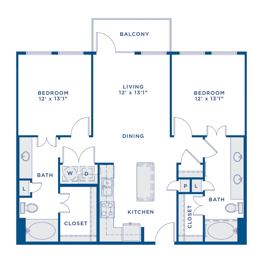 Maddox Houston Apartments FloorPlan 6