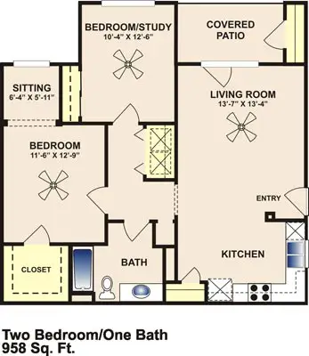 Maplewood Crossing Floor Plan 1