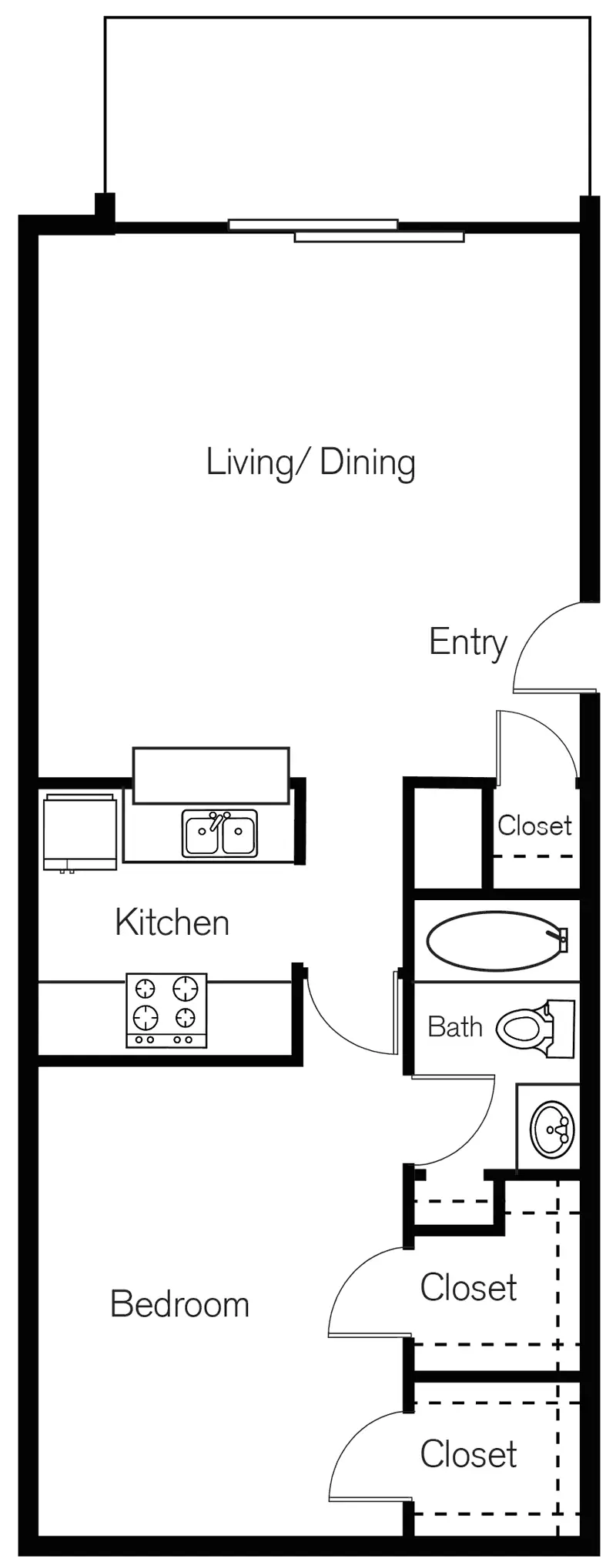 Meyer Oaks Houston Apartments FloorPlan 3