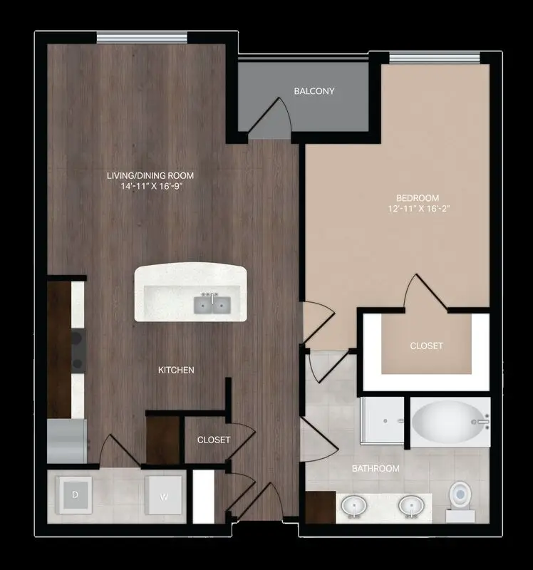 Mezzo Kirby Med Center houston apartment floorplan 8