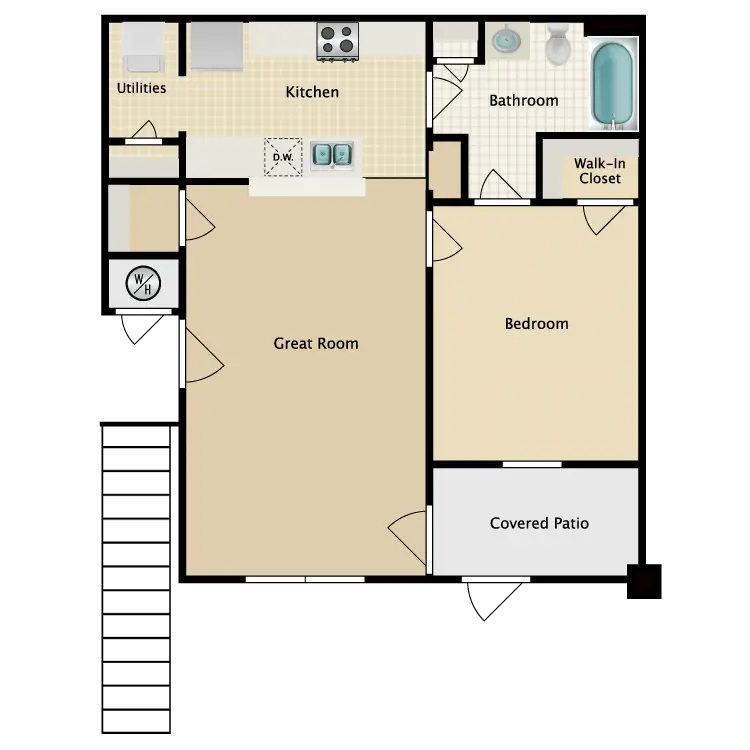 Morgan oaks Floor plan 1