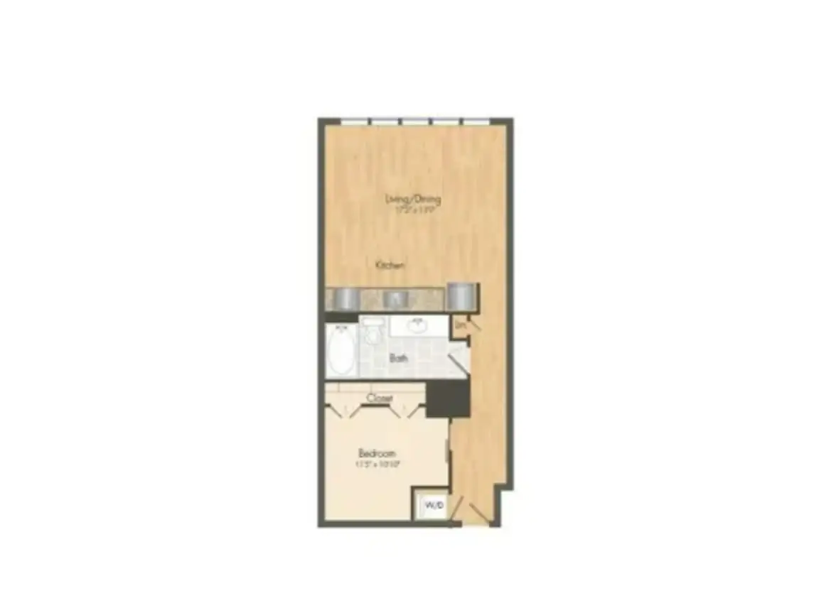 Muse at Museum District Houston Apartments FloorPlan 2