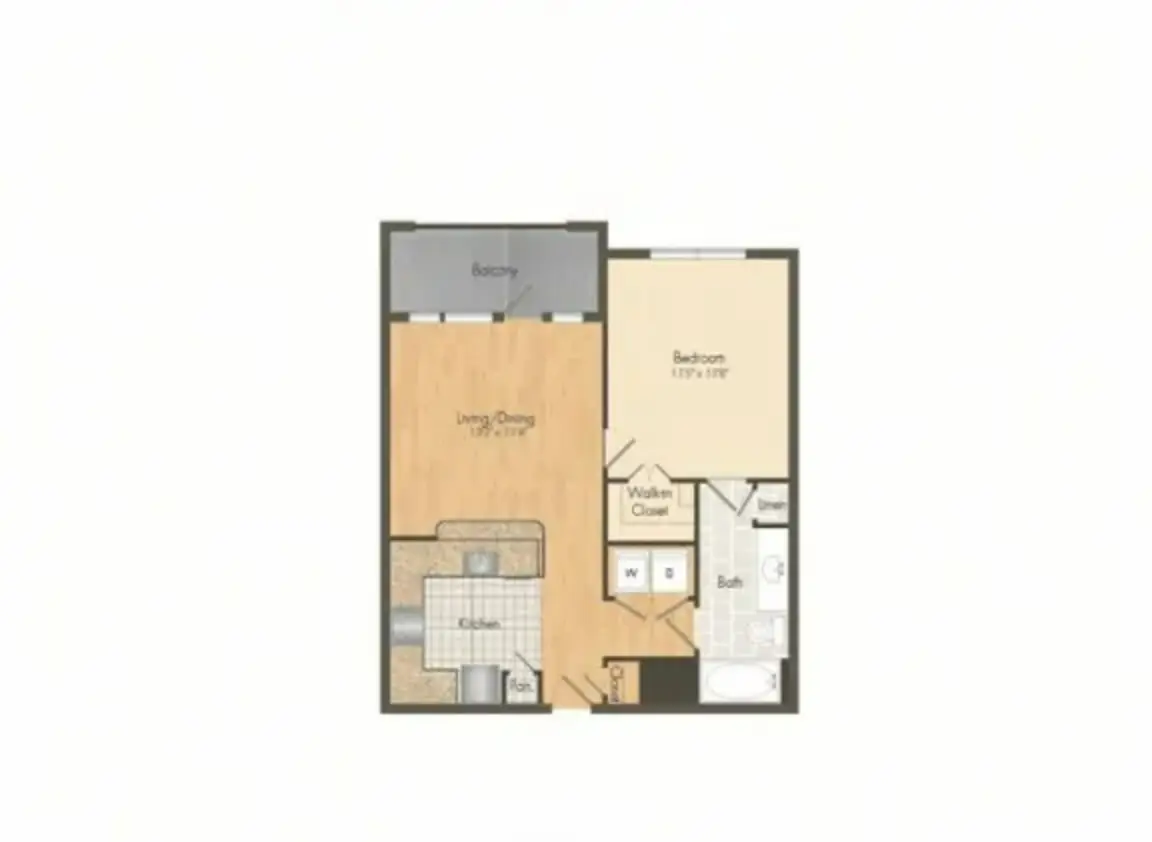 Muse at Museum District Houston Apartments FloorPlan 4