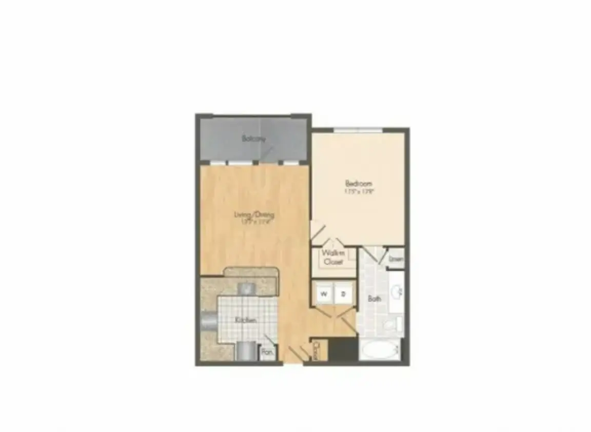 Muse at Museum District Houston Apartments FloorPlan 5