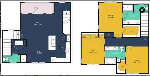 Olympus Grand Crossing Floor Plan 19