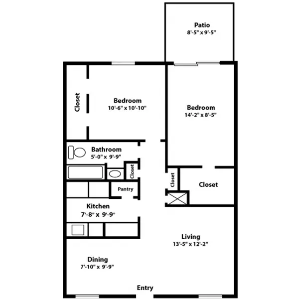 Park on Vista Floor Plan 3