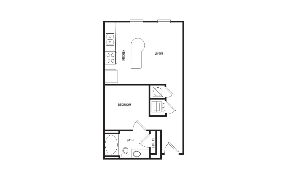Pearl Midlane River Oaks Floor Plan 1
