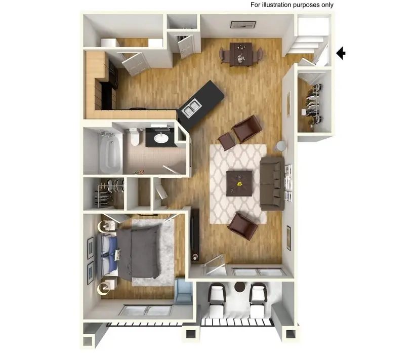 Prestige at Barker Cypress Apartments FloorPlan 5