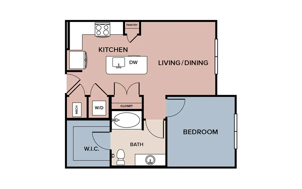 Prose Hardy Yards Apartments Houston FloorPlan 2