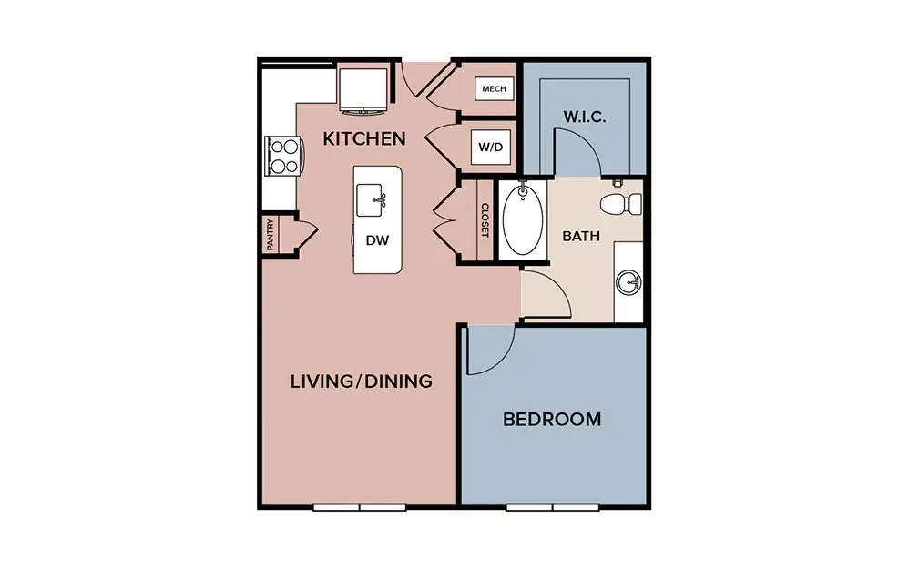 Prose Hardy Yards Apartments Houston FloorPlan 3