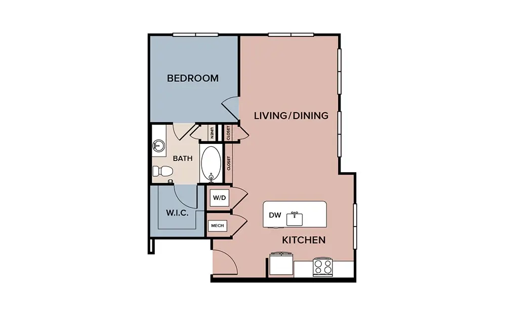 Prose Hardy Yards Apartments Houston FloorPlan 5