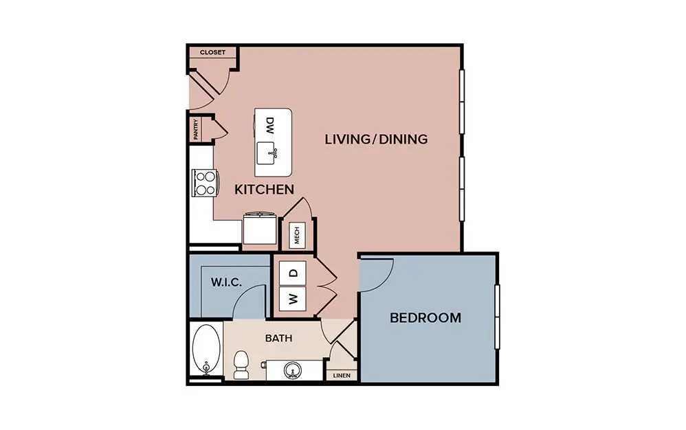 Prose Hardy Yards Apartments Houston FloorPlan 6