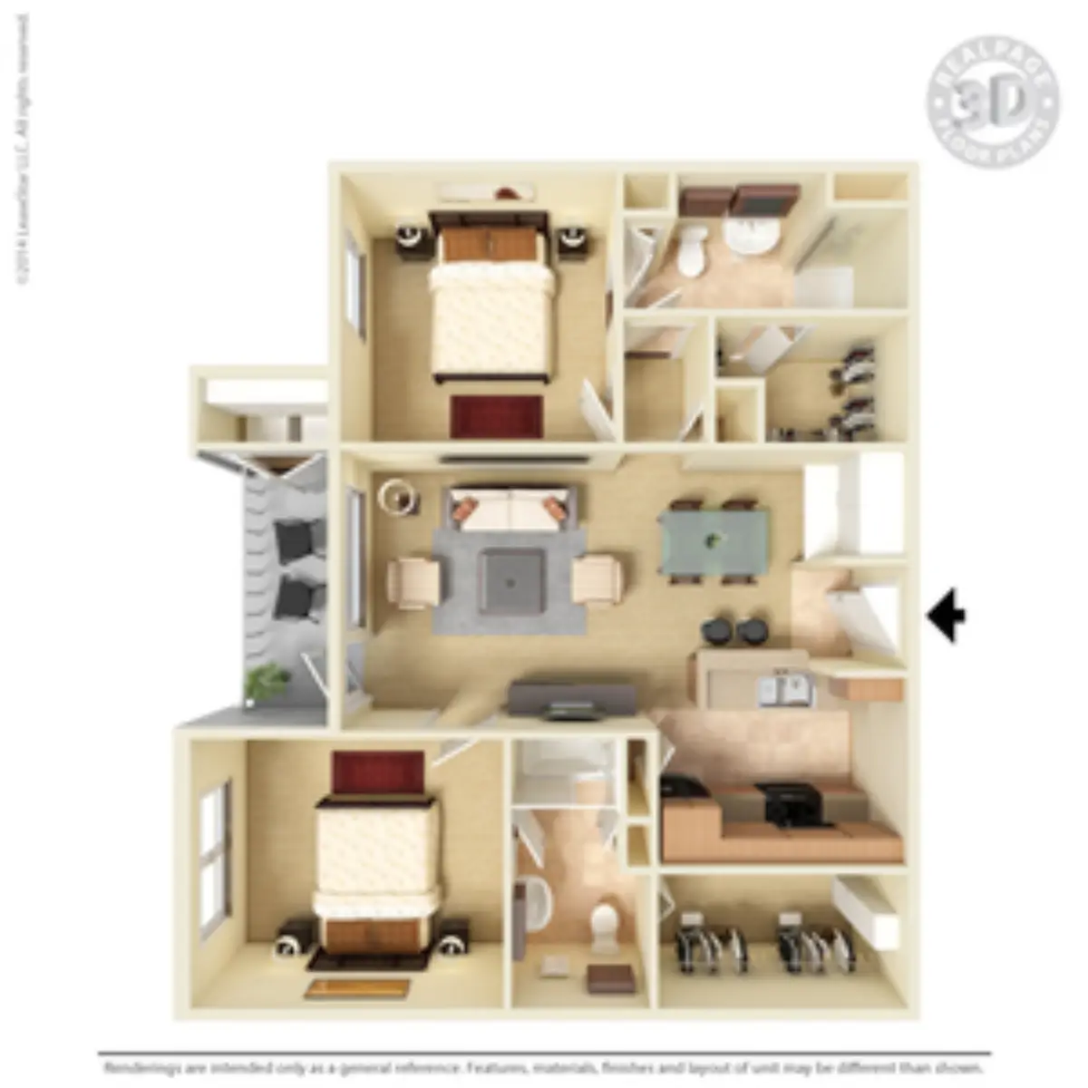 Providence Town Square Floor Plan 3