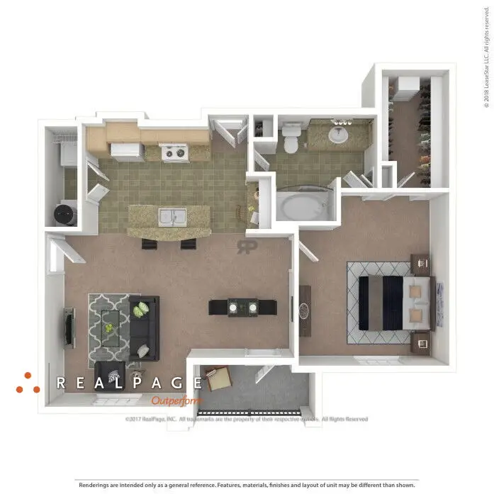 Regency Park houston apartment floorplan 2