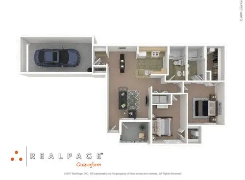 Regency Park houston apartment floorplan 3