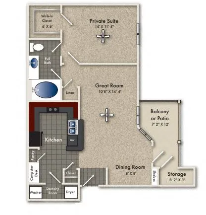 Reserve by the Lake Floor Plan 1