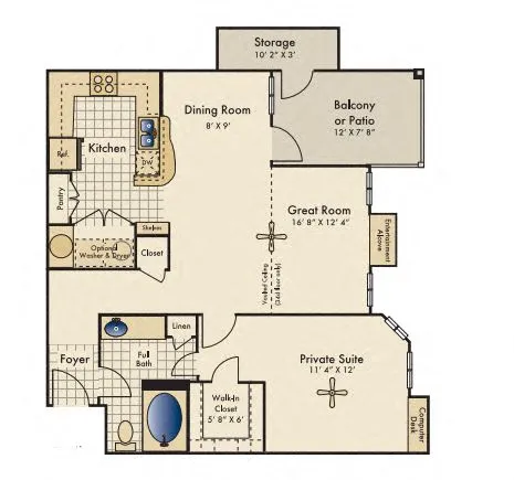 Reserve by the Lake Floor Plan 2