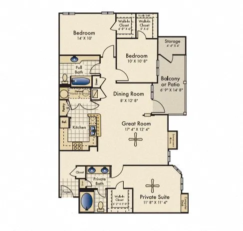 Reserve by the Lake Floor Plan 5