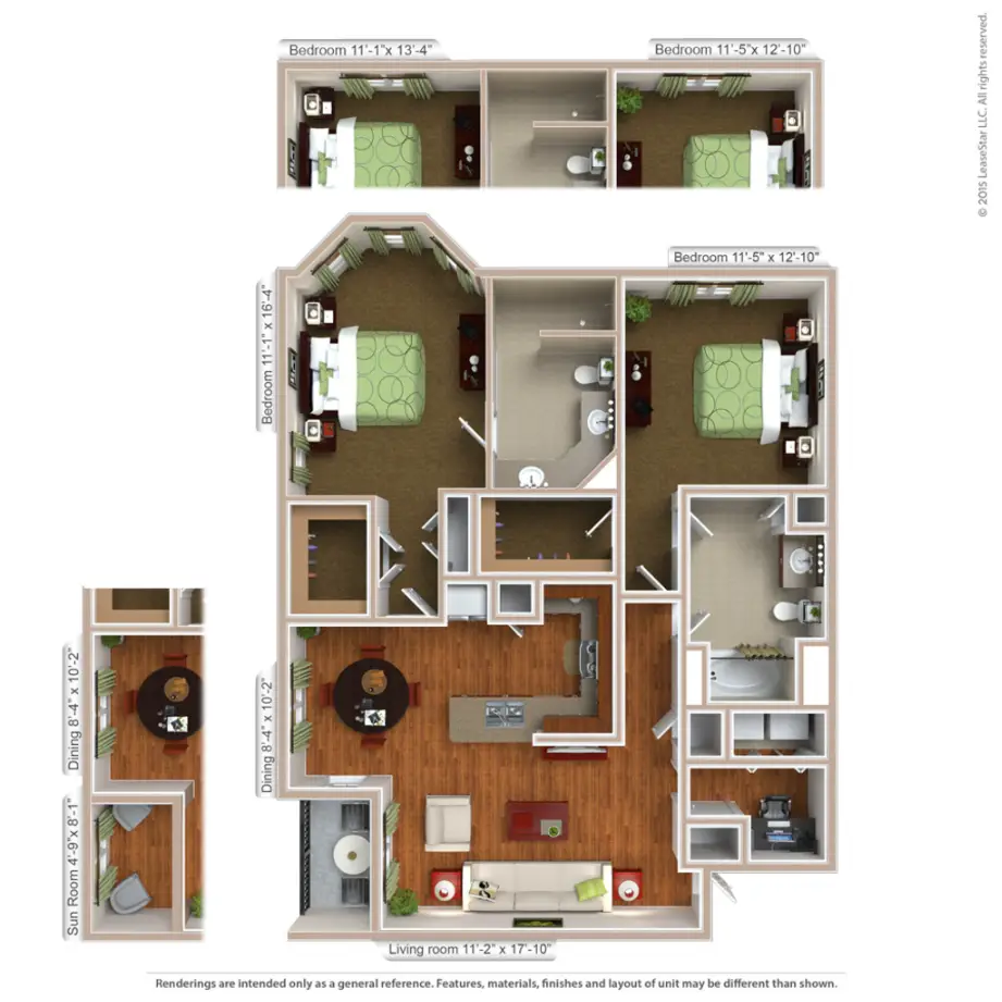 Residences at Gramercy Houston Apartments FloorPlan 10