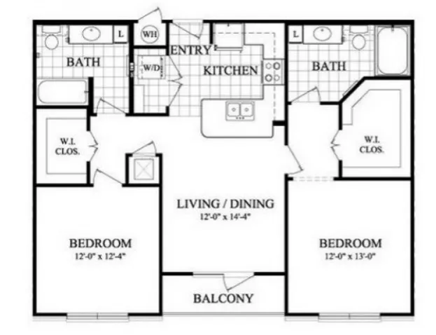 Residences at Pearland Town Center Floor Plan 10