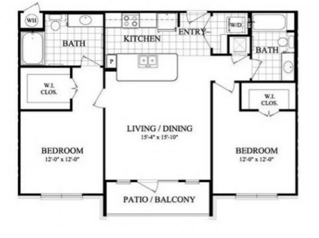 Residences at Pearland Town Center Floor Plan 11