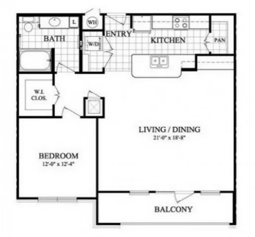 Residences at Pearland Town Center Floor Plan 6