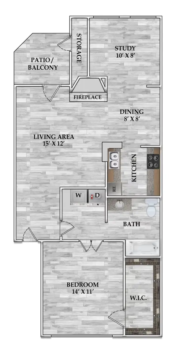 Rockridge Commons Floor Plan 1