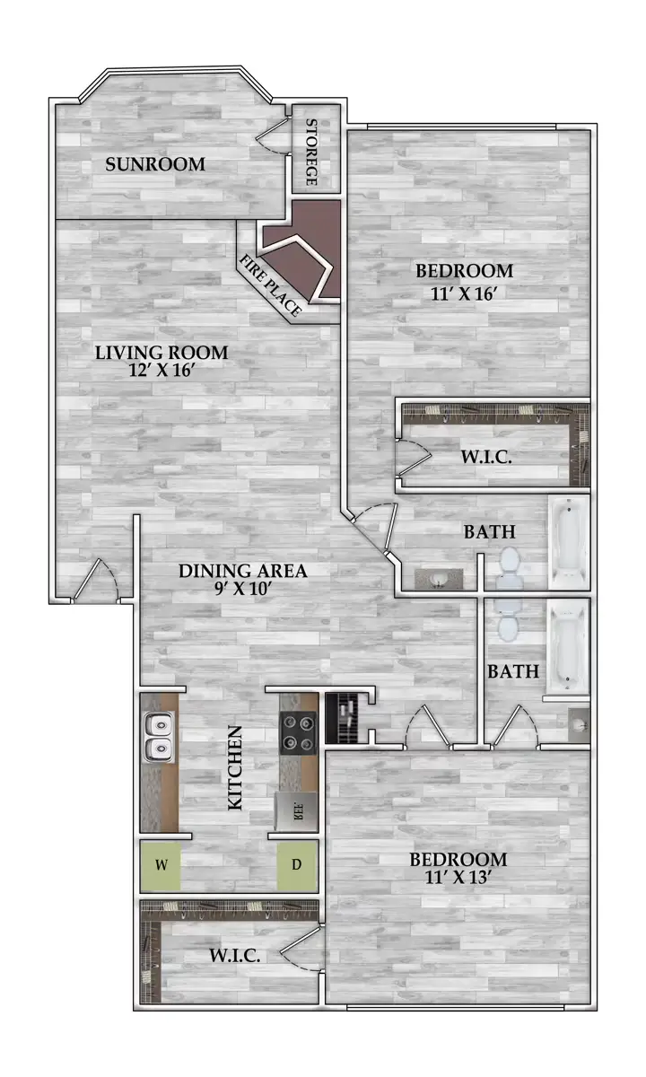 Rockridge Commons Floor Plan 2