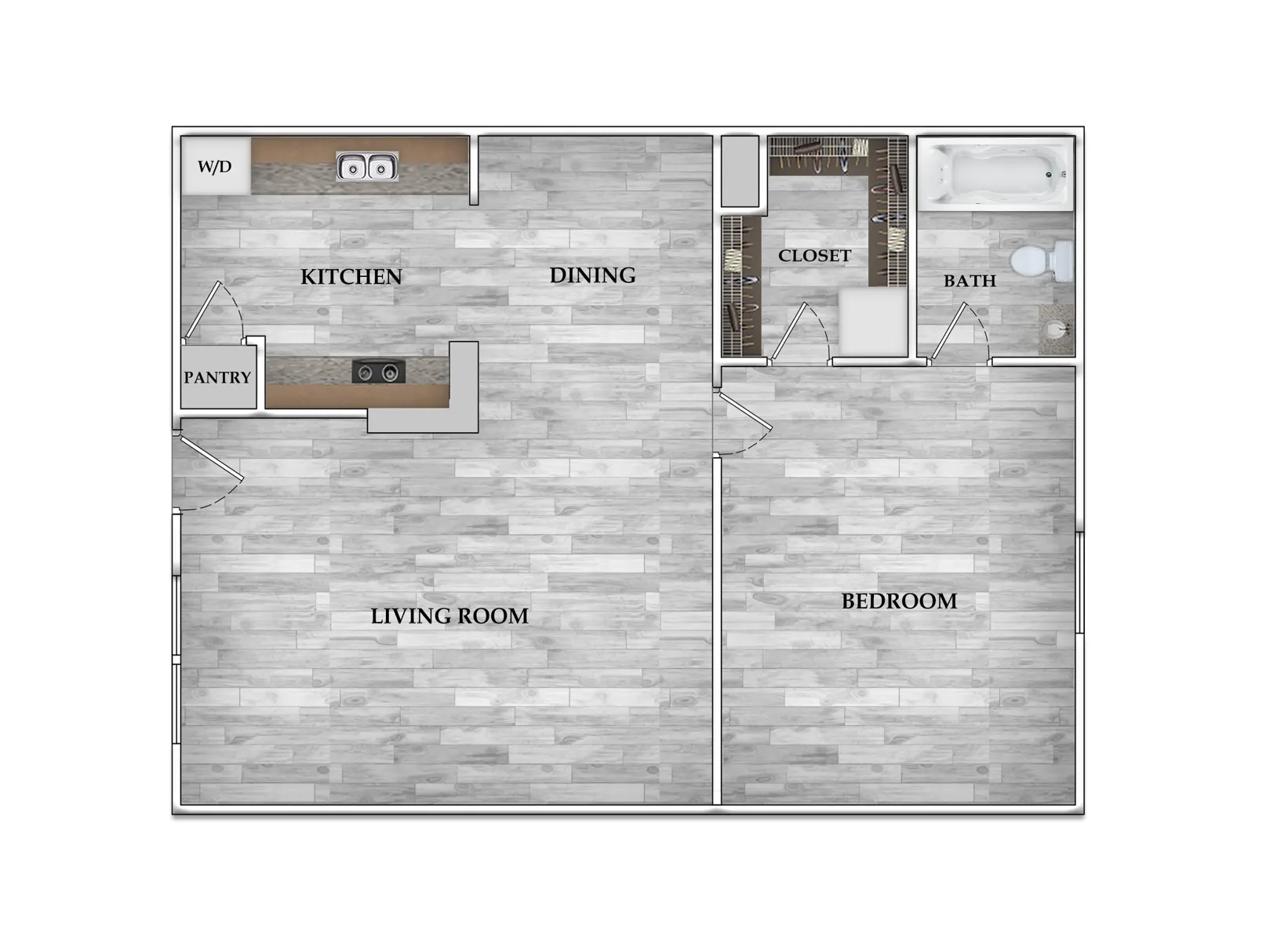 Rockridge Station Floor Plan 2