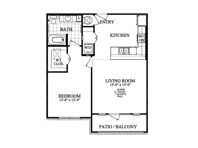 San Estrella Houston Apartments FloorPlan 6